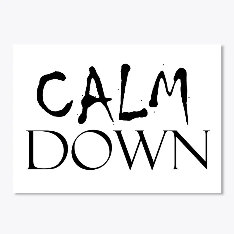 CALM DOWN LOGO